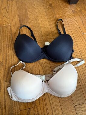 Push up Bra  - Black & Nude